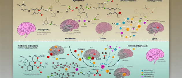 La sphère des antidépresseurs ou thymoanaleptiques